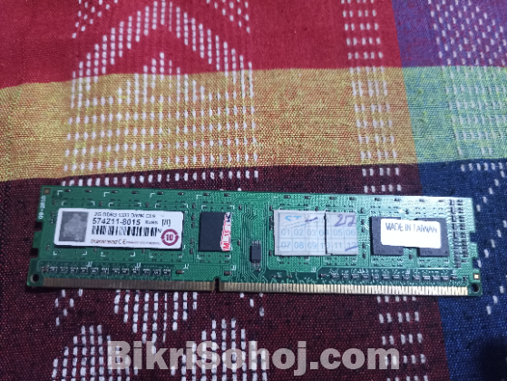 DDR3 2GB 1333MHZ RAM Transcend